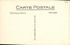 POSTAL de la VENDIMIA grasa la calle de las hermanas