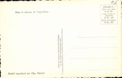 CPA Soleil couchant au Cap Ferrat 