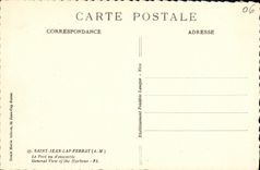 CPA Saint Jean Cap Ferrat Le Port vu d ensemble Bateaux