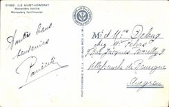 lle Saint Honorat Monastere fortifie