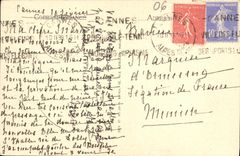 CPA lle Saint Honorat Entree du Monastere 