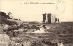 CPA lle Saint Honorat Le Vieux Chateau