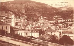 CPA La Cote d Azur Villefranche Vue generale