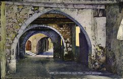 CPA Villefranche Sur Mer Vieux Passage