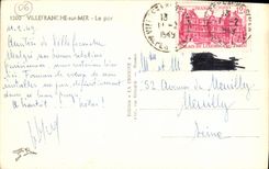 CPA Villefranche Sur Mer Le Port Bateaux