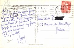 CPA Villefranche Sur Mer Les quais Vue prise de la rue obscure