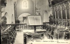 CPA Vence Interieur de l Eglise