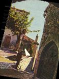 CPA Cote d Azur Eze Vieille rue