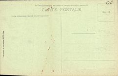 POSTAL San Martin Versubie de la VENDIMIA en los bordes de Boreon