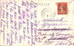 VINTAGE POSTCARD St Martin Versubie Venanson Excursion with the Small valley of the Fromtiere Madonna