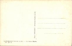 POSTAL MODERNA Martin santo Vesubie Suiza Nicoise