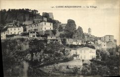 CPA Cabbe Roquebrune Le Village