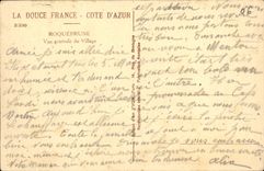 CPA Roquebrune Vue generale du Village