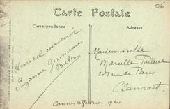 VINTAGE POSTCARD Cannes View taken of Calfornie