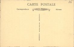 VINTAGE POSTCARD Cannes the Port the Mount Knight Boats