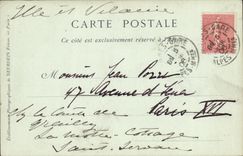 VINTAGE POSTCARD Cannes L the Honorat Saint