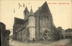 CPA Pacy sur Eure L Eglise