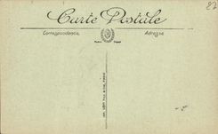 VINTAGE POSTCARD Bridge of L Arch Interior of L Church