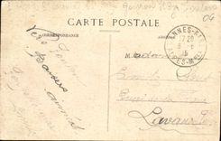 VINTAGE POSTCARD Cannes the Small cross and the Municipal Casino