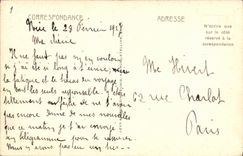 VINTAGE POSTCARD Cannes Assemblies of L Esterel