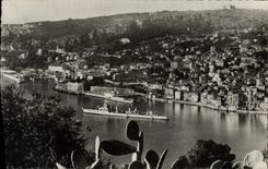 CPM Villefranche Sur Mer Vue Generale Bateau