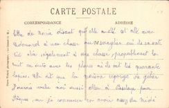 VINTAGE POSTCARD Cannes Taken Interior Casino of L Church Sainte Philomene