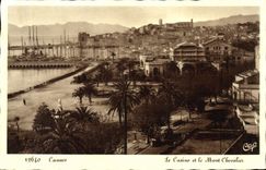 VINTAGE POSTCARD Cannes the Casino and Abont Knight