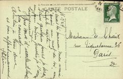 VINTAGE POSTCARD Cannes Seen of the City taken of the Cross of the Guards