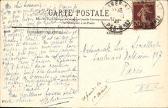 VINTAGE POSTCARD Cannes Rocks and L Esterel