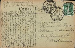 CPA Nice Restaurant de la Reserve Bateau