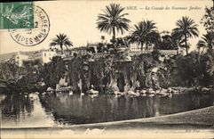 CPA Nice La Cascade des Nouveaux Jardins