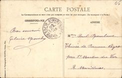 CPA Nice Caserne Rusca Place St Dominique