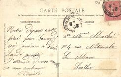 La  promenade  de la POSTAL de la VENDIMIA Niza del ingles tiene vol  D Oiseau