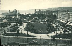 CPA Nice Le Jardin Albert 1er et le palais de la jetee