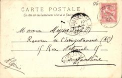 VINTAGE POSTCARD Nice Excelsior Begina Hotel