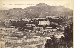 POSTAL Niza View Quarlier de Cimiez de la VENDIMIA