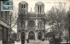 CPA Nice Eglise Dame
