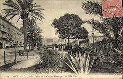 CPA Nice Le Jardin Public et le Casino Municipal