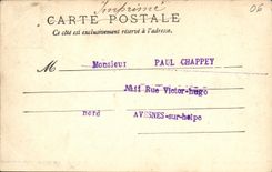 VINTAGE POSTCARD Nice Hotel of the English and Circle of the Mediterranean