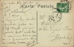 VINTAGE POSTCARD Nice L Imperial Hotel