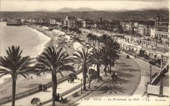 VINTAGE POSTCARD Nice the Walk of Mdi