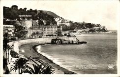 VINTAGE POSTCARD Nice the castle and the Boron Mount