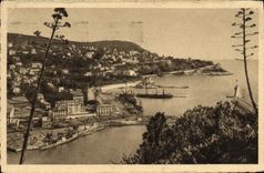 CPA Nice Entree Du Port Mont Boron