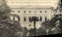 CPA Nice Villa Furtado Heine Aux officiers des armees de terre et de mer Militaria