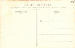 Opinion de la POSTAL de la VENDIMIA Niza tomada entre los pinos del montaje del boro