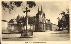 CPA Menton Le Monastere De Cimiez