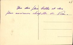 CPA Menton Le Monastere De Cimiez