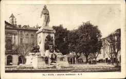 CPA Nice Statue Garibaldi