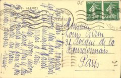 CPA Nice Hotel Alberti