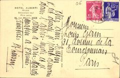 CPA Nice Hotel Alberti